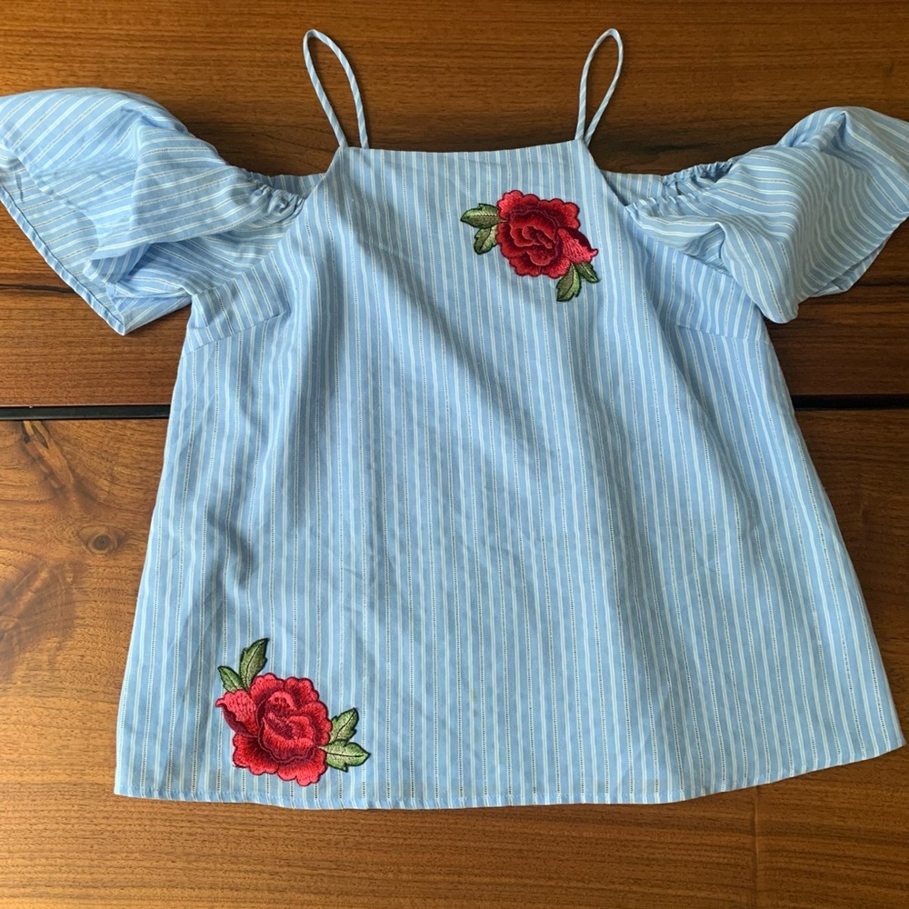 Francesca’s off the shoulder top only worn once